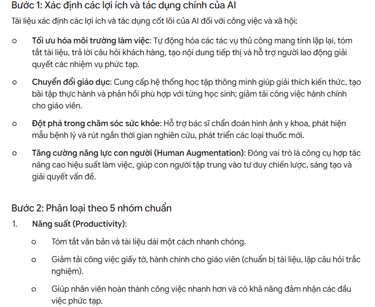 Quy trình phân tích tài liệu AI