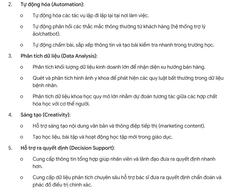 Nội dung quy trình phân tích tài liệu AI