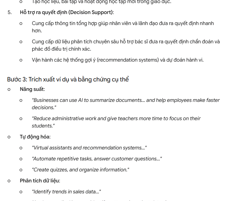 Phân tích tài liệu AI trong Spark