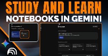 Hướng dẫn học và theo dõi tiến độ với Study Notebooks Gemini