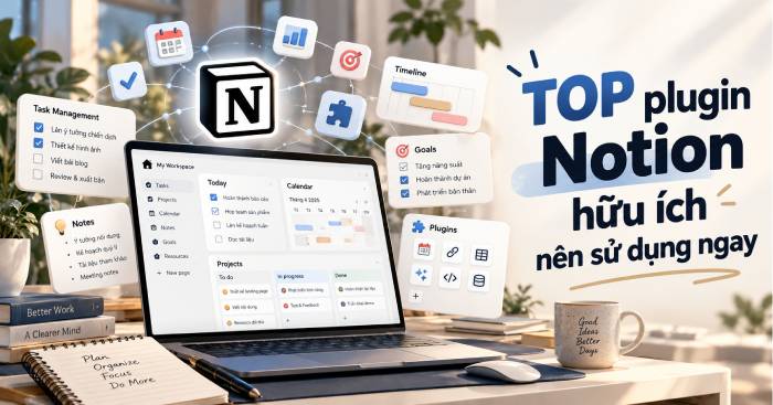 Những tiện ích Notion không thể bỏ qua để tăng năng suất làm việc