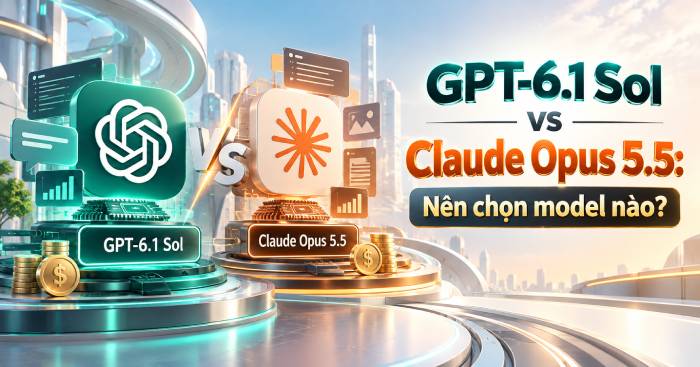 Claude Opus 5.5 hay GPT-6.1 Sol: Chọn AI nào để tiết kiệm chi phí?