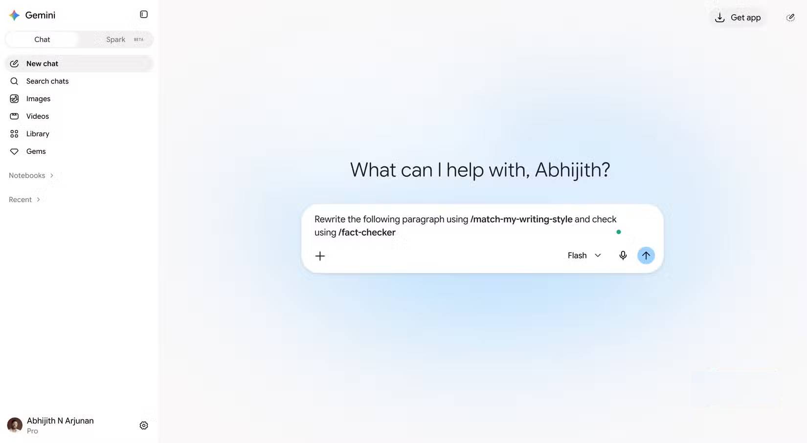 Kích hoạt hai skill trong cùng một cuộc trò chuyện với Gemini