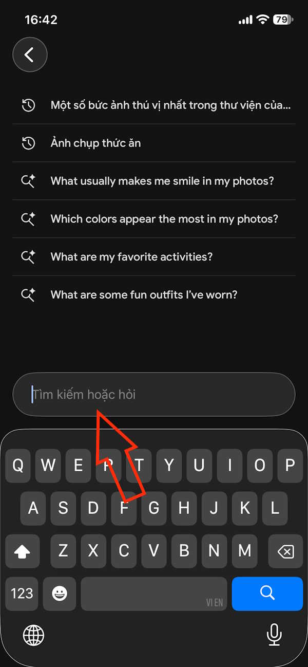 Dùng Gemini tìm kiếm trên Google Photos