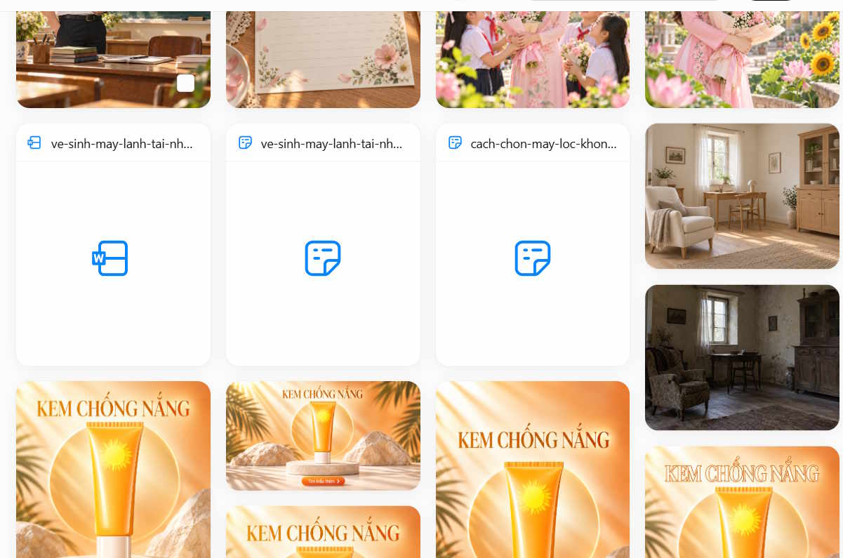 Thư viện lưu trữ trên ChatGPT