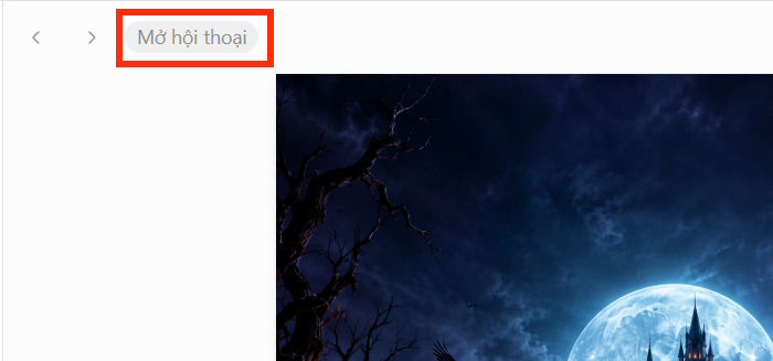 Mở hội thoại tạo ảnh trên ChatGPT