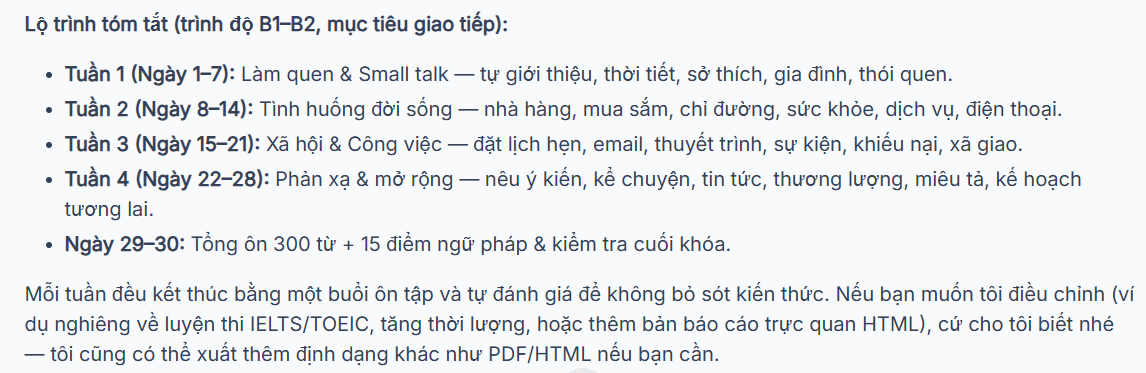 Nội dung bảng dữ liệu trên NoteGPT