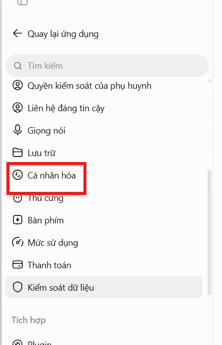 Cá nhân hóa ChatGPT