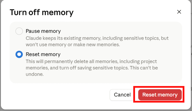 Hướng dẫn quản lý Claude Memory chi tiết