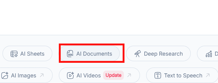 AI Documents trên NoteGPT