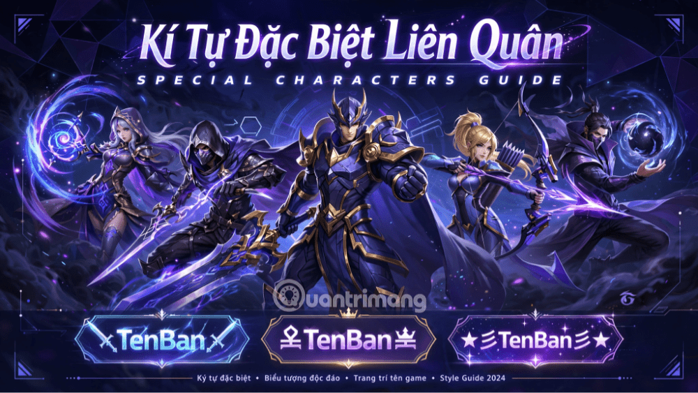 kí tự đặc biệt liên quân