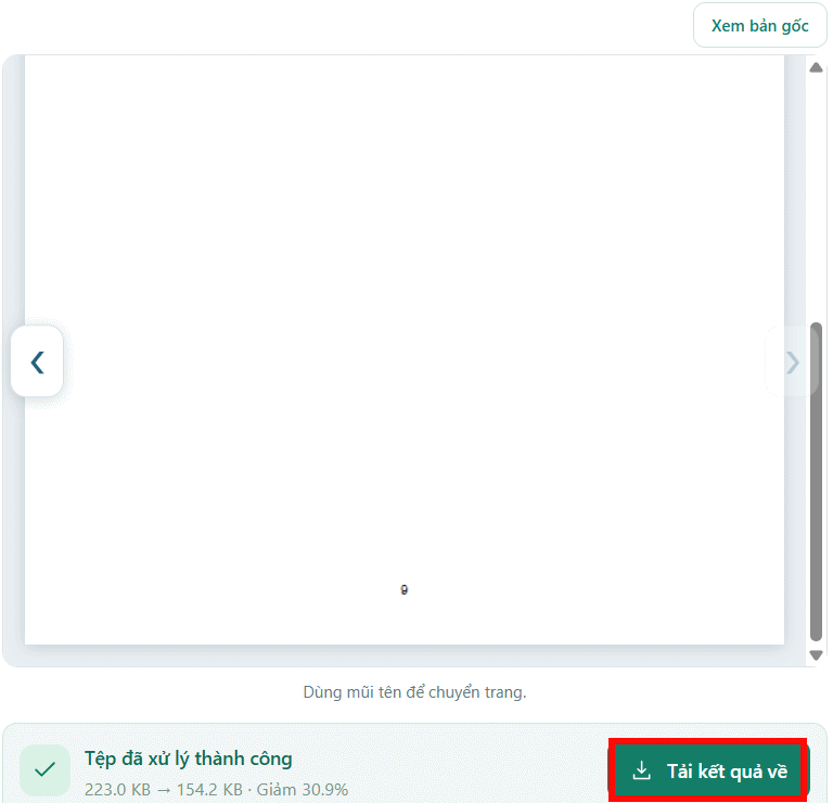Tải file PDF đã tối ưu trên PDF MiniTools
