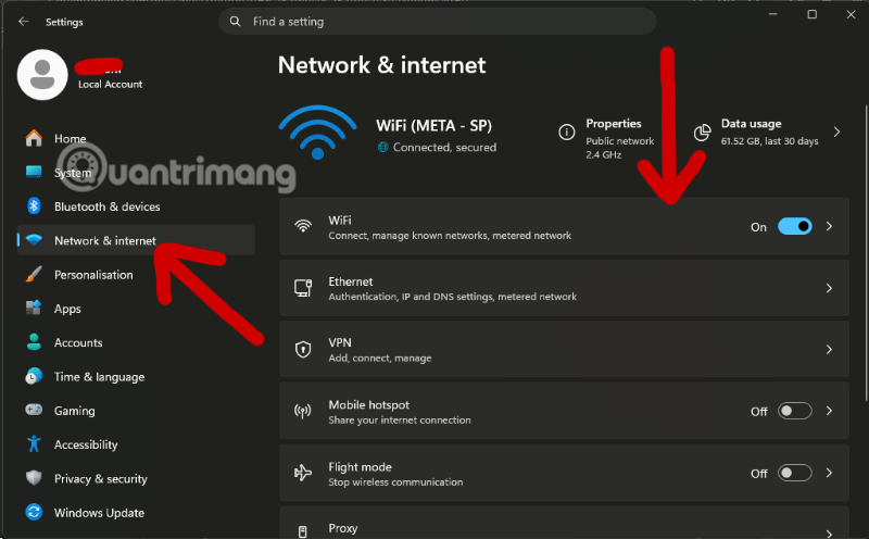 đổi DNS Google