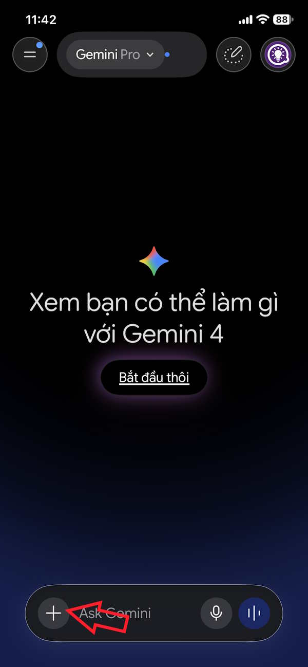 Giao diện Gemini