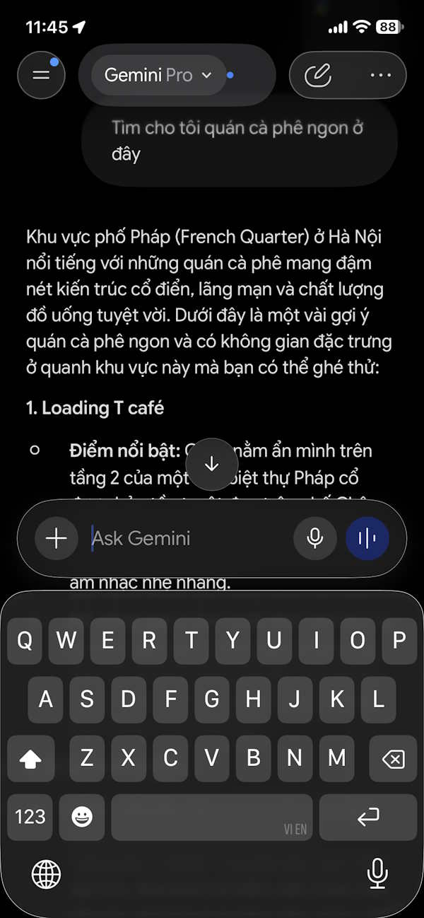 Cung cấp thông tin về địa điểm