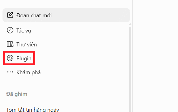 Plugin trên ChatGPT