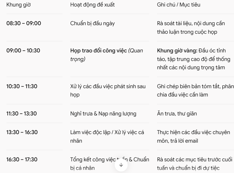 Quản lý và đưa lịch hẹn bằng Gemini