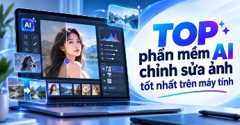 TOP phần mềm AI chỉnh sửa ảnh tốt nhất trên máy tính