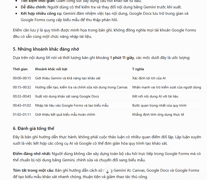 Nội dung tóm tắt file âm thanh 