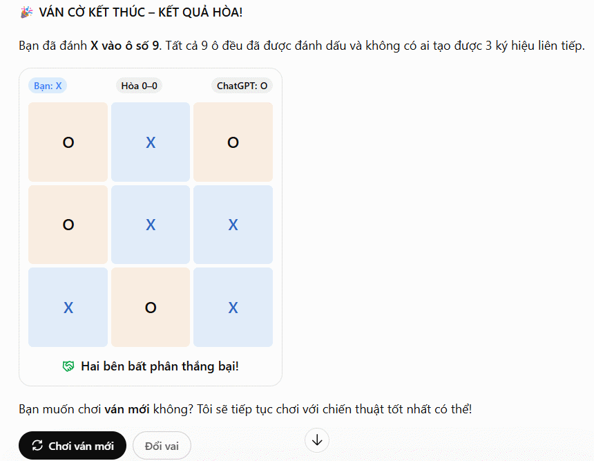 Tạo game Tic-Tac-Toe 