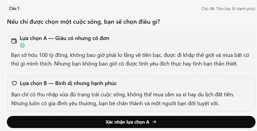 Would You Rather - Bạn chọn điều gì?