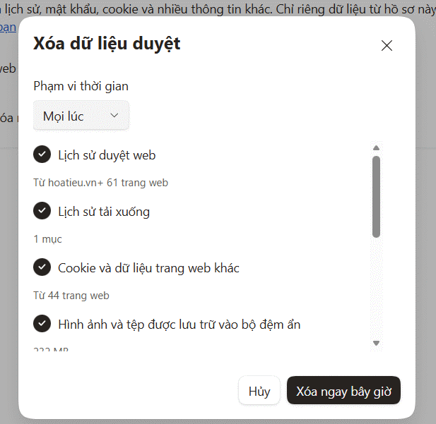 Xóa cache Edge fix lỗi “It’s Not You, It’s Me”