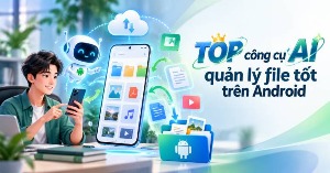 TOP công cụ AI quản lý file tốt trên Android