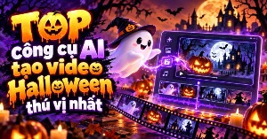 TOP công cụ AI tạo video Halloween thú vị nhất