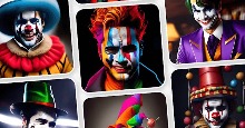 Cách tạo avatar Joker bằng AI Joker Avatar Canva