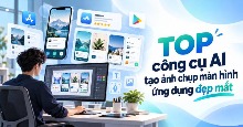 TOP công cụ AI tạo ảnh chụp màn hình ứng dụng đẹp, dễ chỉnh sửa