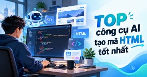 TOP công cụ AI tạo mã HTML tốt nhất