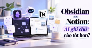 Obsidian vs Notion: AI ghi chú nào tốt hơn?