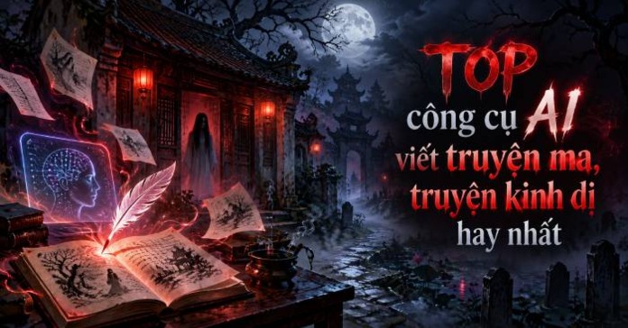 TOP công cụ AI viết truyện ma, truyện kinh dị hay nhất
