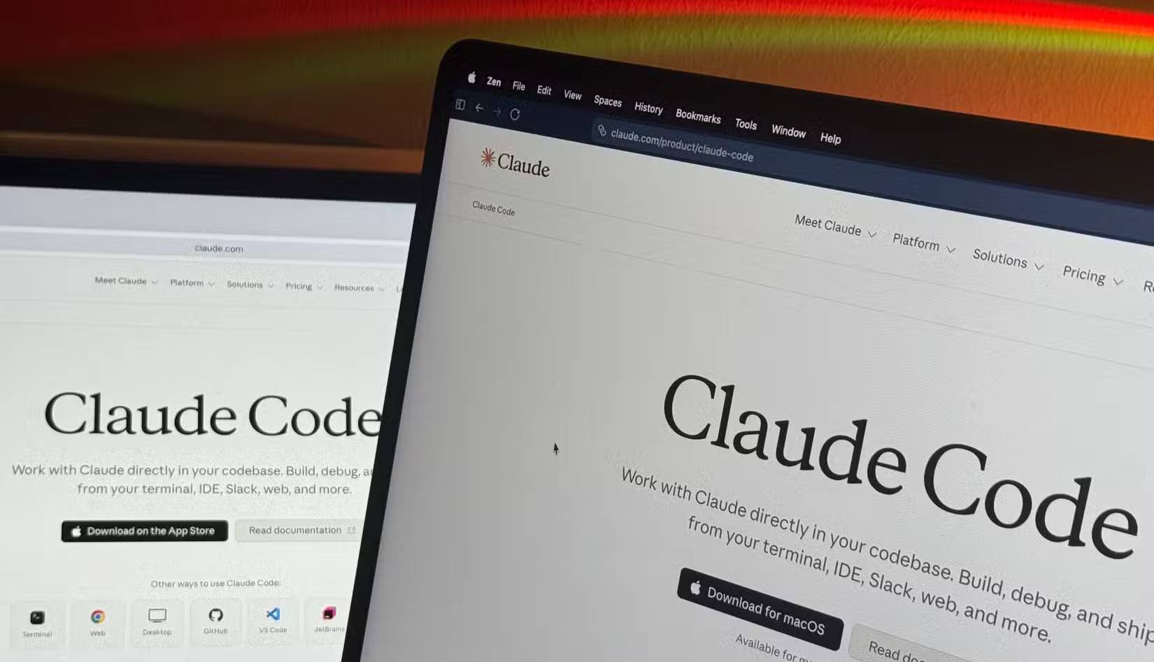 Trải nghiệm Claude Code trên MacBook và iPad