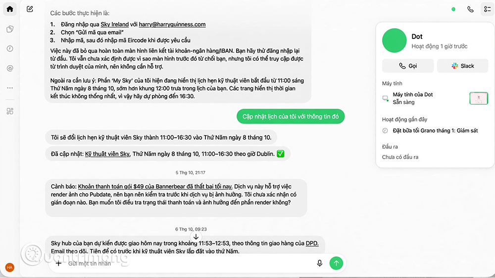 chatgpt dots làm được gì?