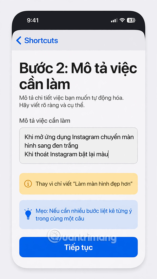 tao phim tat apple intelligence