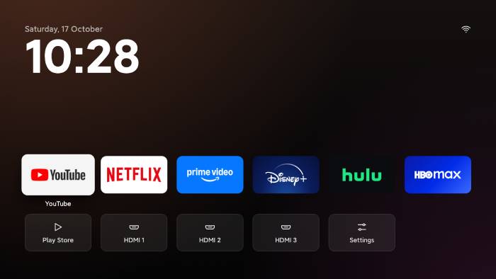 Giao diện của TV sau khi dọn dẹp bằng Claude Code, đã được loại bỏ phần mềm rác và quảng cáo không cần thiết