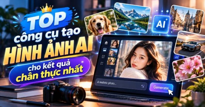 TOP công cụ tạo hình ảnh AI cho kết quả chân thực nhất