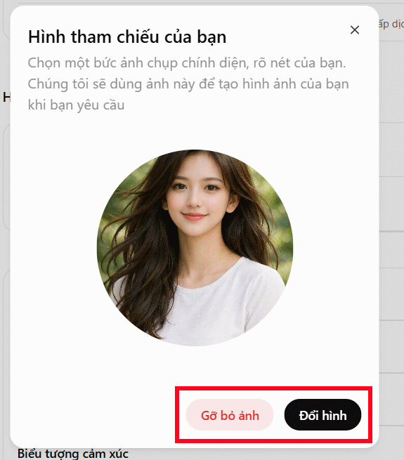 Chỉnh hình ảnh tham chiếu trên ChatGPT