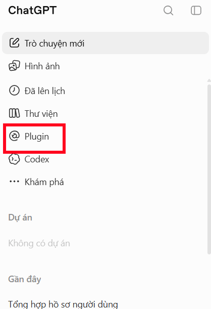 Plugin trong ChatGPT